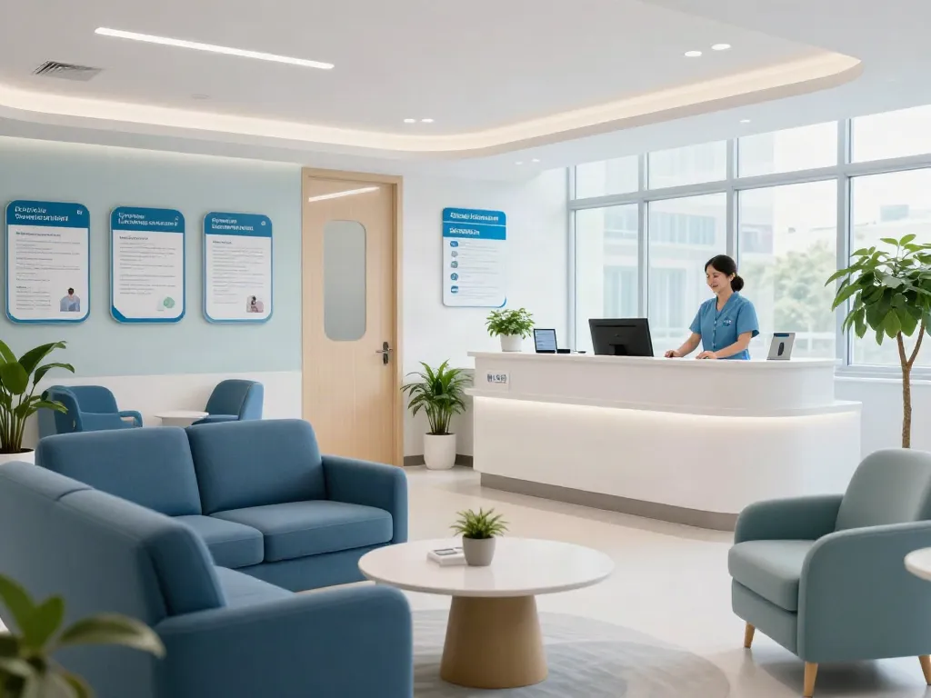 Modern healthcare clinic providing patient care with compassionate staff, ensuring trust and comfort at link gacor.