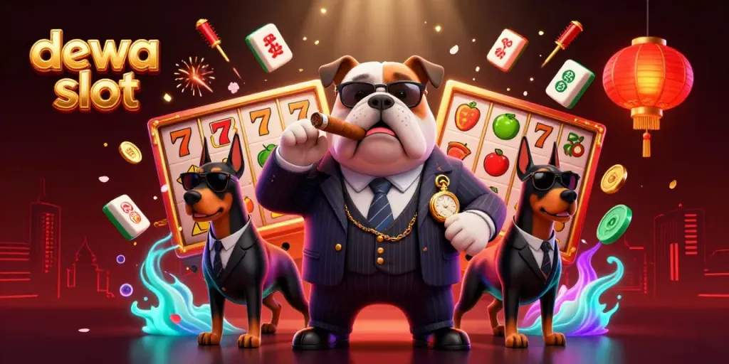 Experience thrilling gameplay with the dewa slot featuring vibrant 3D images of slot reels and dynamic characters.