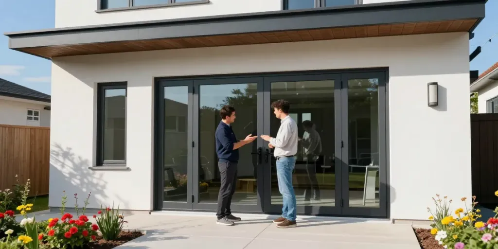 UPVC doors and windows showcasing quality installations for Pintu upvc terdekat.