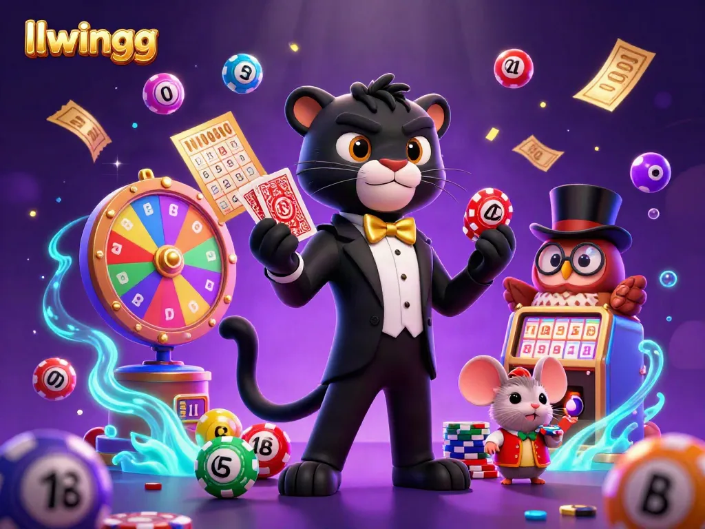 Experience thrilling games and winning moments at llwingg with colorful graphics and engaging characters.