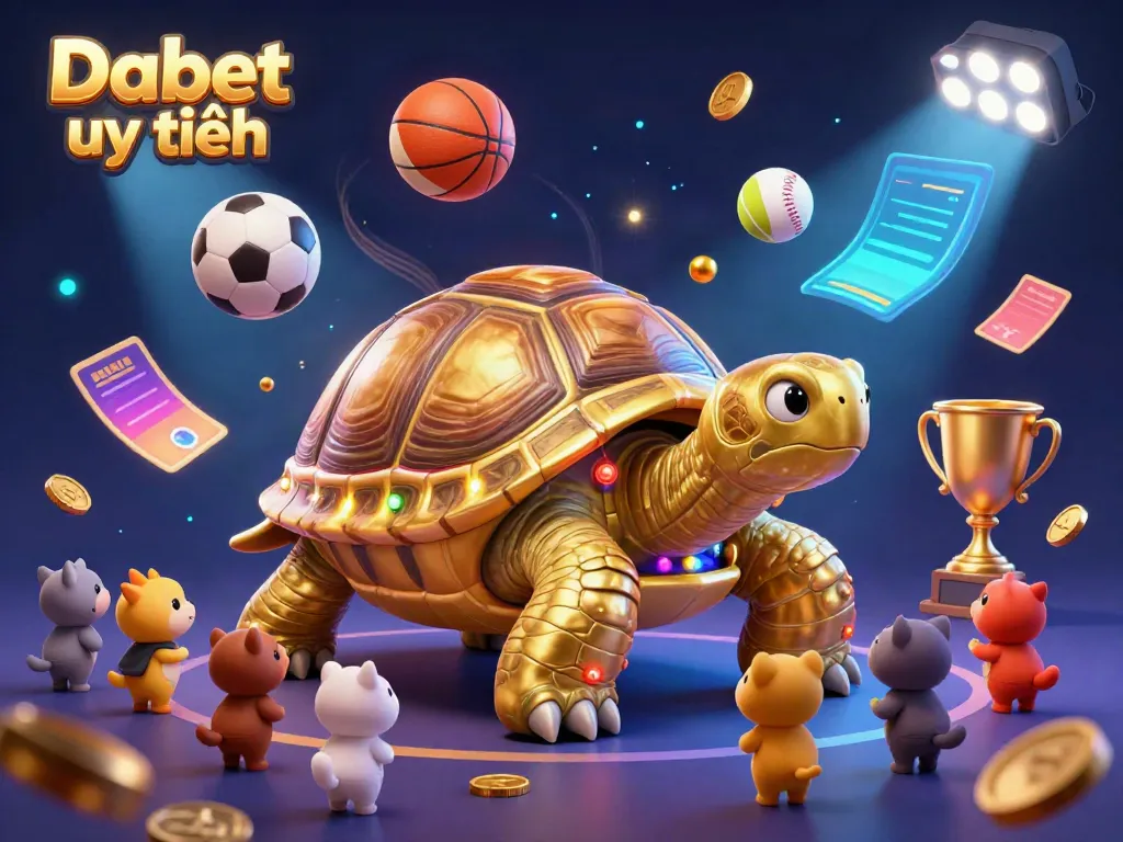 Engage in winning strategies at Dabet uy tín while enjoying an exhilarating casino atmosphere full of animated sports elements.