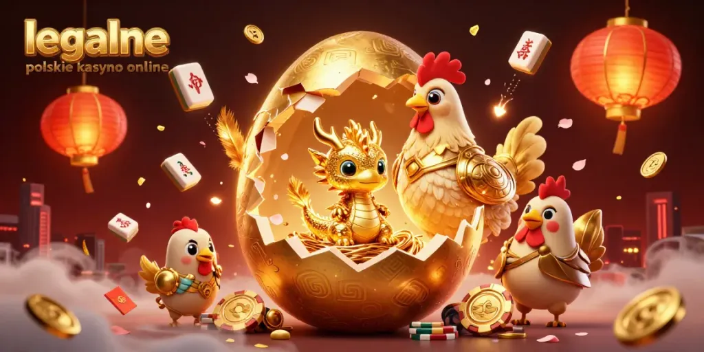 Engage with top-tier games at legalne polskie kasyno online featuring golden dragon and poker chips.