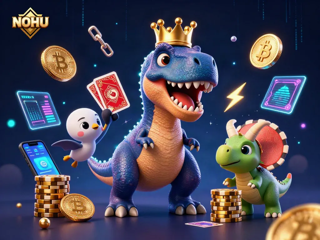 Engage in thrilling NOHU online slot games with vibrant characters and rich gambling elements.