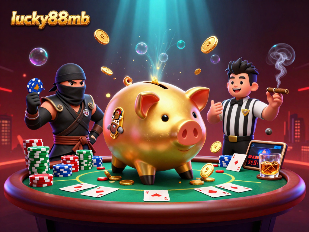 Experience thrilling gameplay at lucky88mb with vibrant casino action and colorful characters.